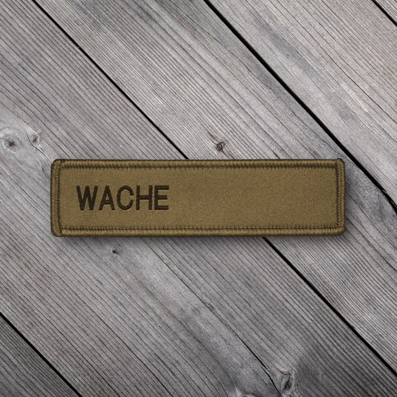 Armée Suisse - Nom TAZ - Wache
