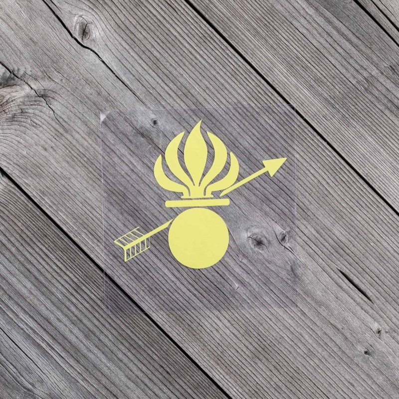 Grenadier  - Sticker (yellow)