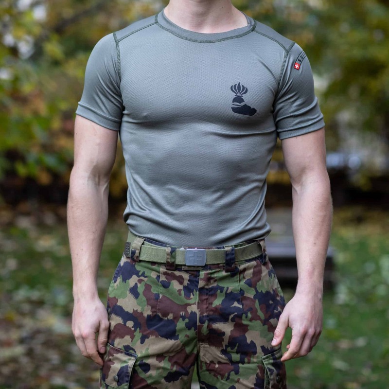 Grenadier de chars équipage - T-Shirt Armée Suisse