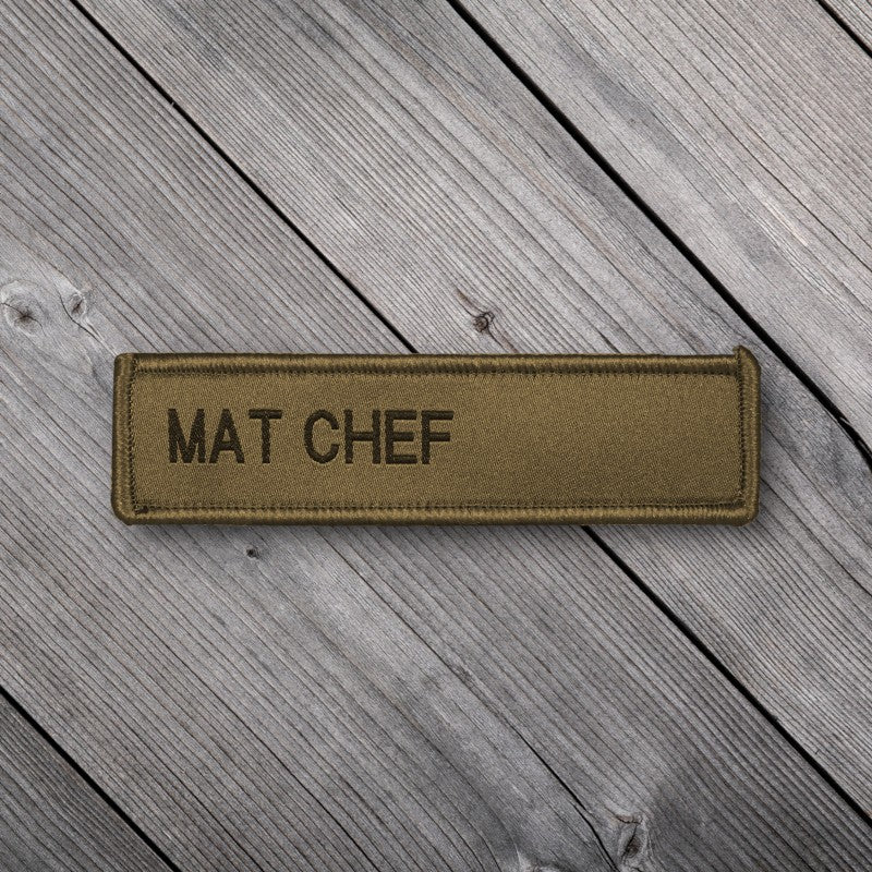 Schweizer Armee - Name TAZ - Mat Chef 