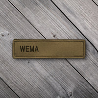 Schweizer Armee - Name TAZ - Wema