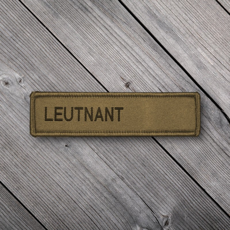 Schweizer Armee - Name TAZ - Leutnant 