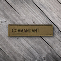 Armée Suisse - Nom TAZ - Commandant