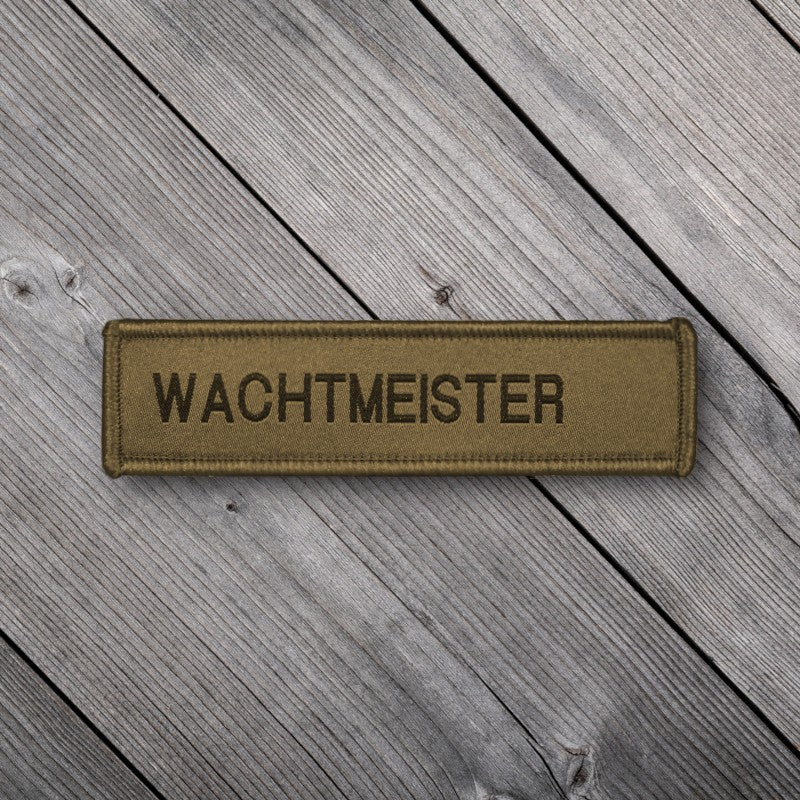 Schweizer Armee - Name TAZ - Wachtmeister 