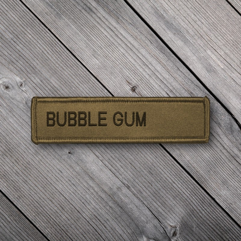 Schweizer Armee - Name TAZ - Bubble Gum 