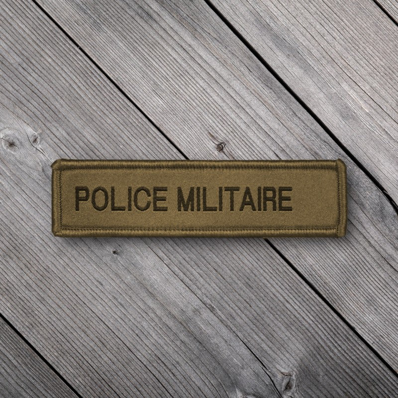 Armée Suisse - Nom TAZ - Police Militaire