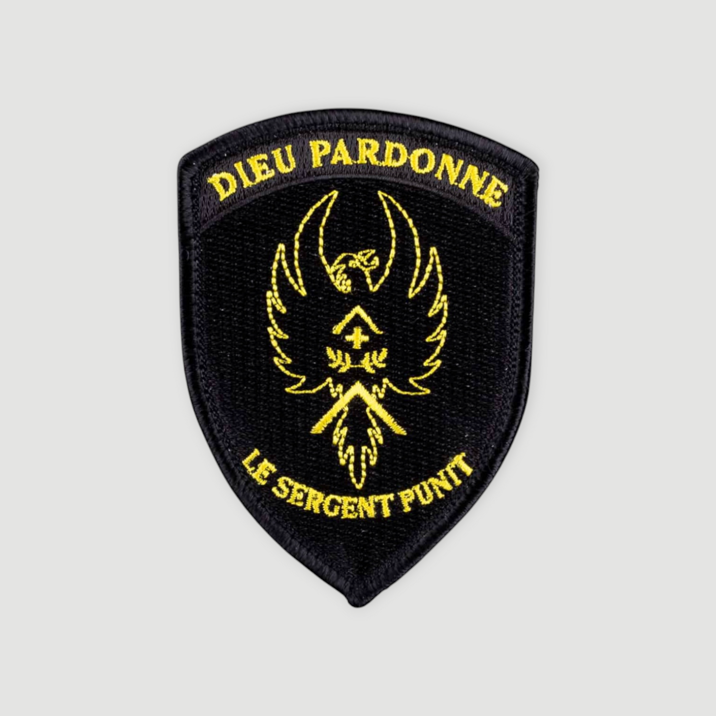 Schweizer Armee - Badge - Dieu pardonne le sergent punit