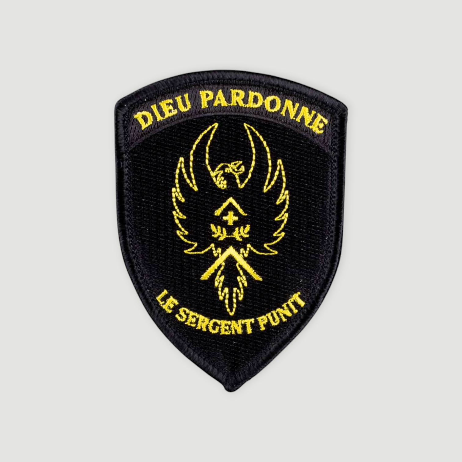 Schweizer Armee - Badge - Dieu pardonne le sergent punit