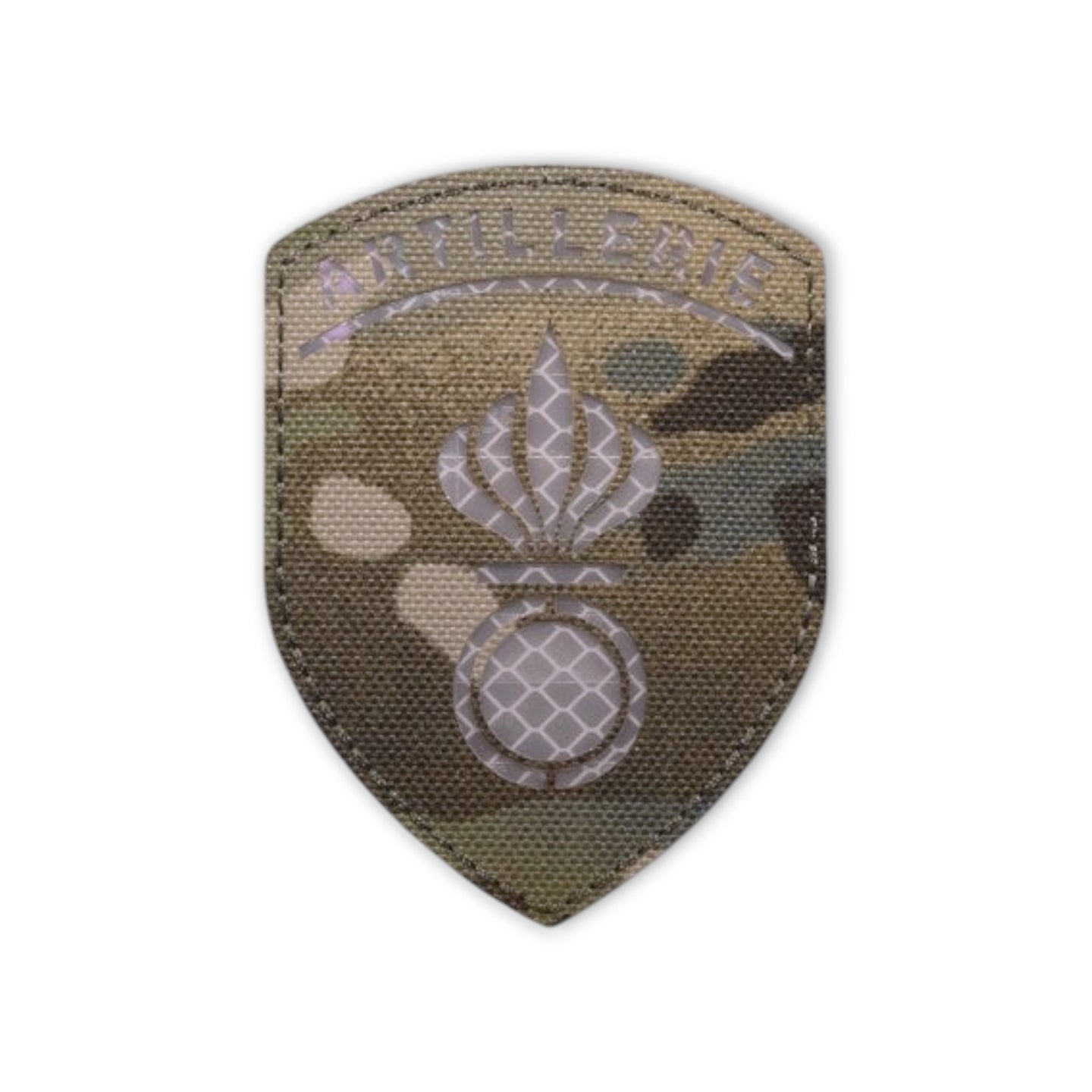 Artillerie - Badge - Multicam Réfléchissant