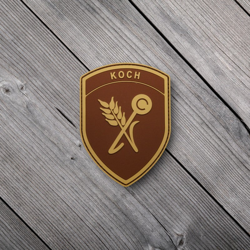 Truppenkoch - Badge PVC 