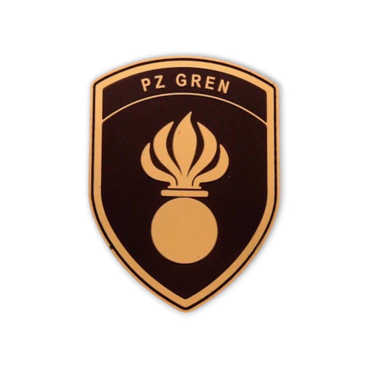 Grenadier de chars - Badge - PVC