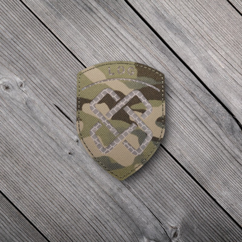 Logistiktruppen - Badge - Multicam Reflektierend 