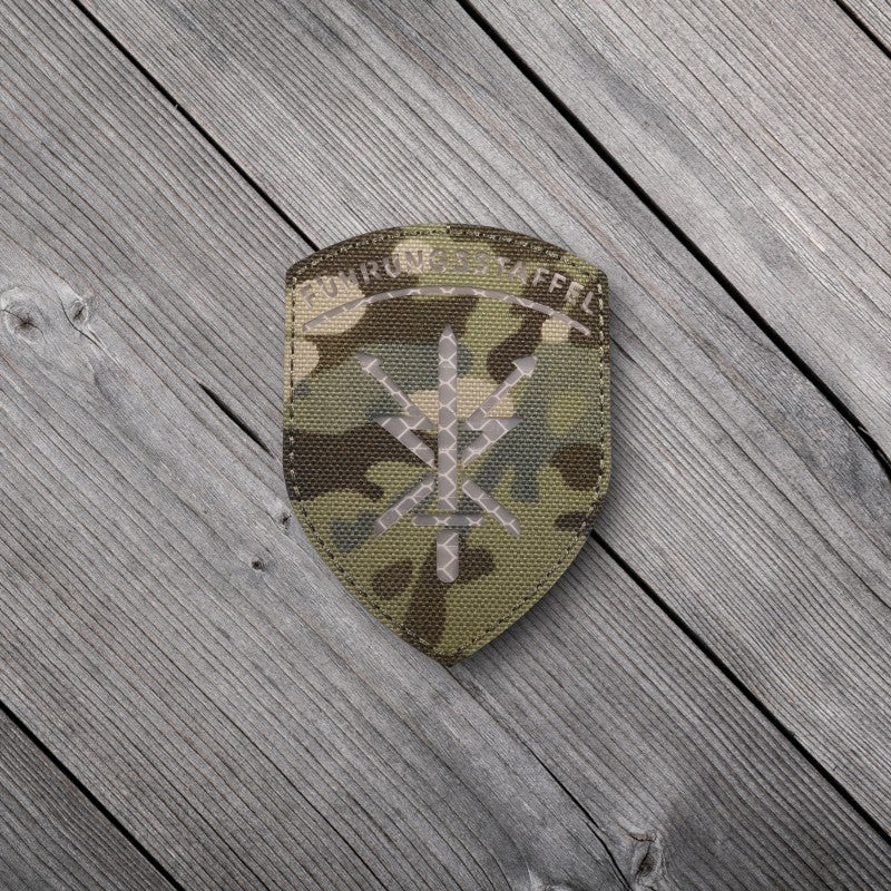 Fahrer-Echelon-Soldat - Badge - Multicam Reflektierend 