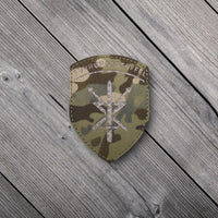 Soldat d'échelon de conduite - Badge - Multicam Réfléchissant