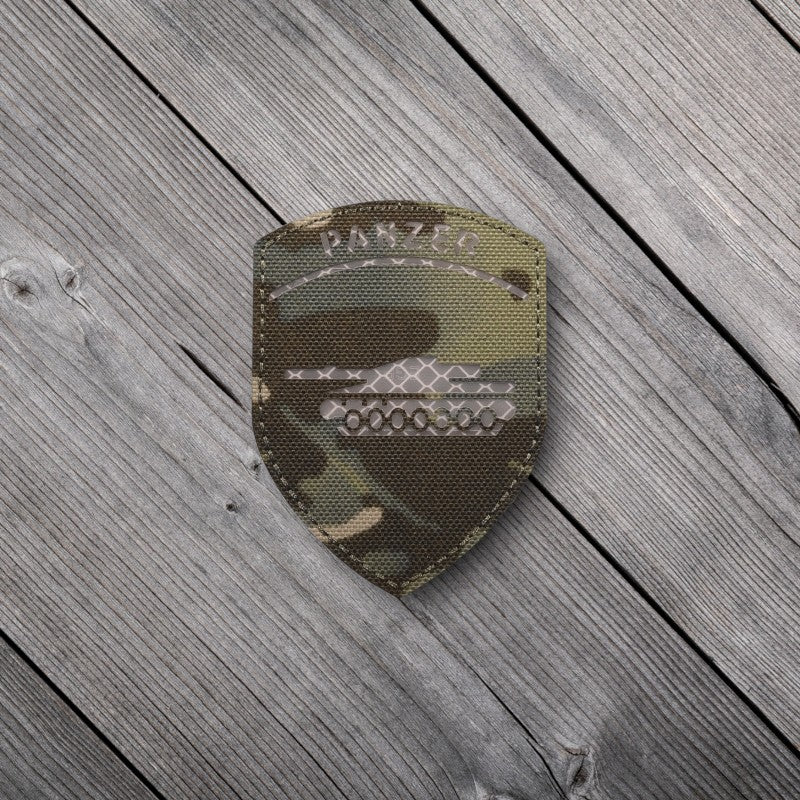 Panzersoldat - Badge - Multicam Reflektierend 