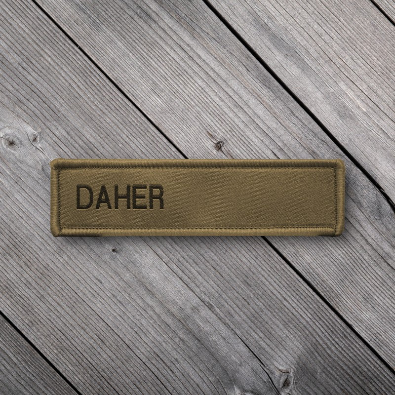 Schweizer Armee - Name TAZ - DAHER