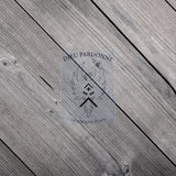 Autocollant - Dieu pardonne - Noir