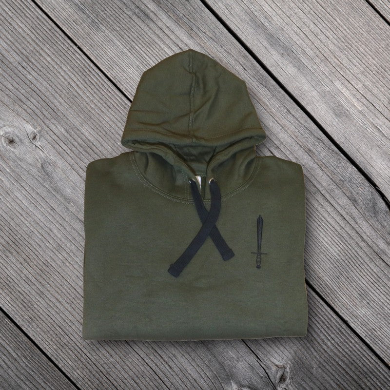 Militärpolizei - Hoodie (Kapuzenpullover) - Grün 