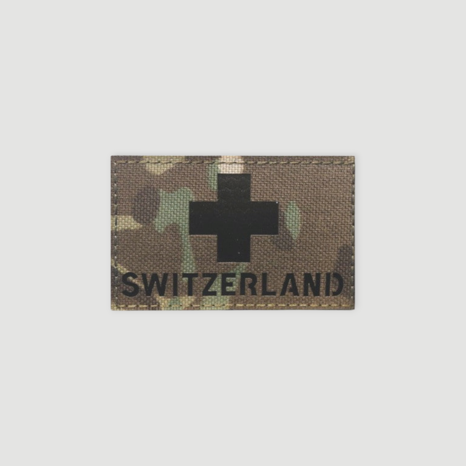 Schweizer Armee - Badge Rechteckig - Multicam 