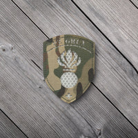 Panzergrenadier - Badge - Multicam Reflektierend 