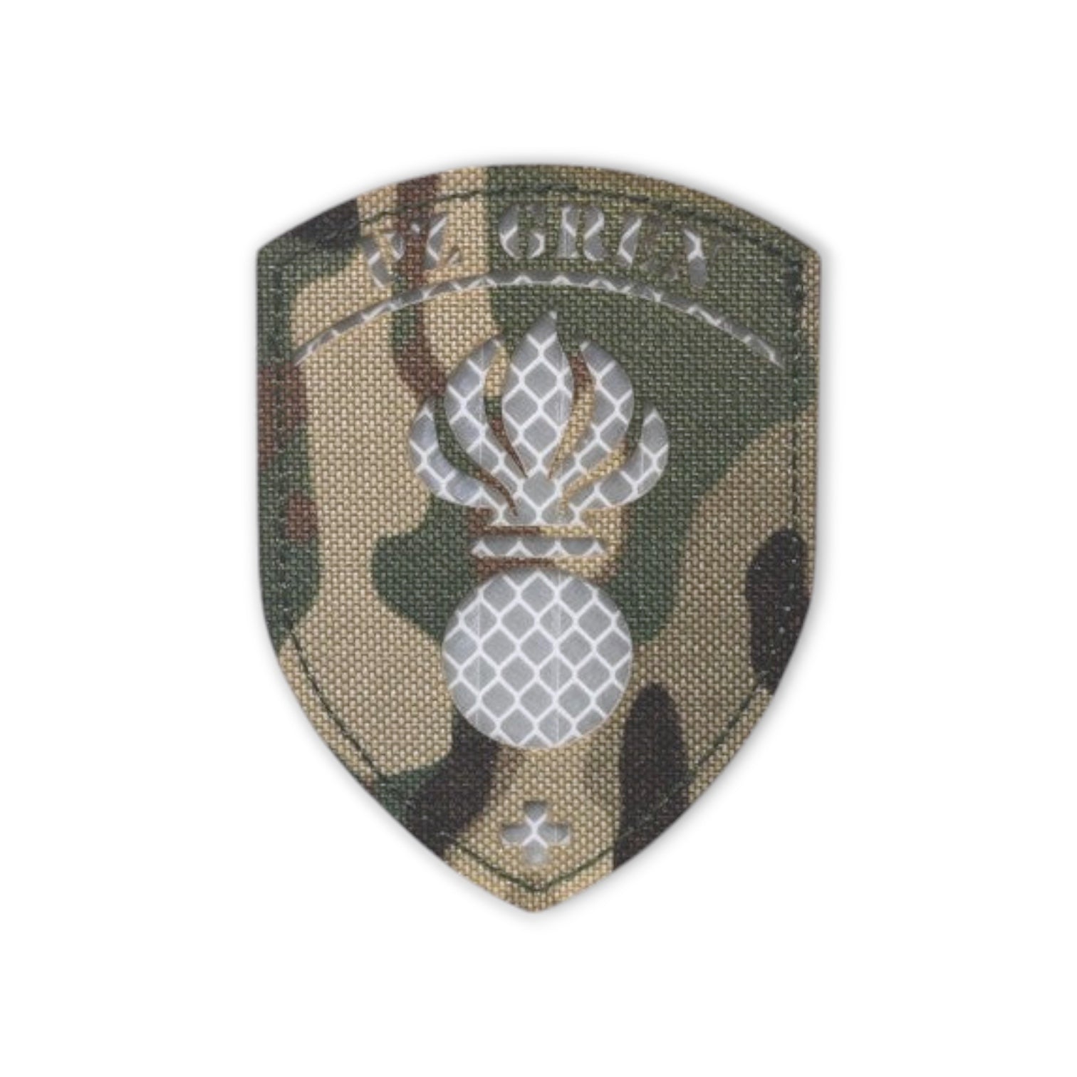 Grenadier de chars - Badge - Multicam Réfléchissant