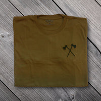 Troupes de génie - T-shirt - Vert - Coton