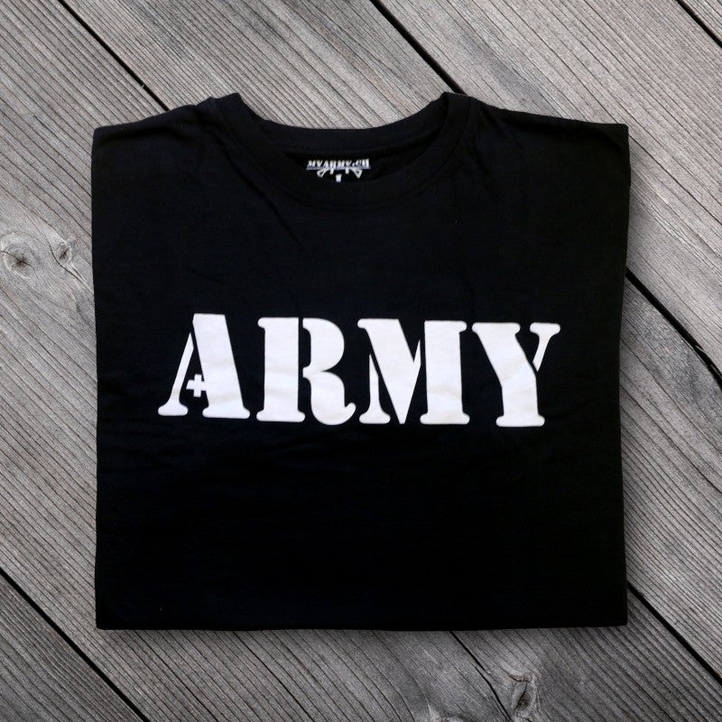 Schweizer Armee - T-Shirt - Schwarz - ARMY