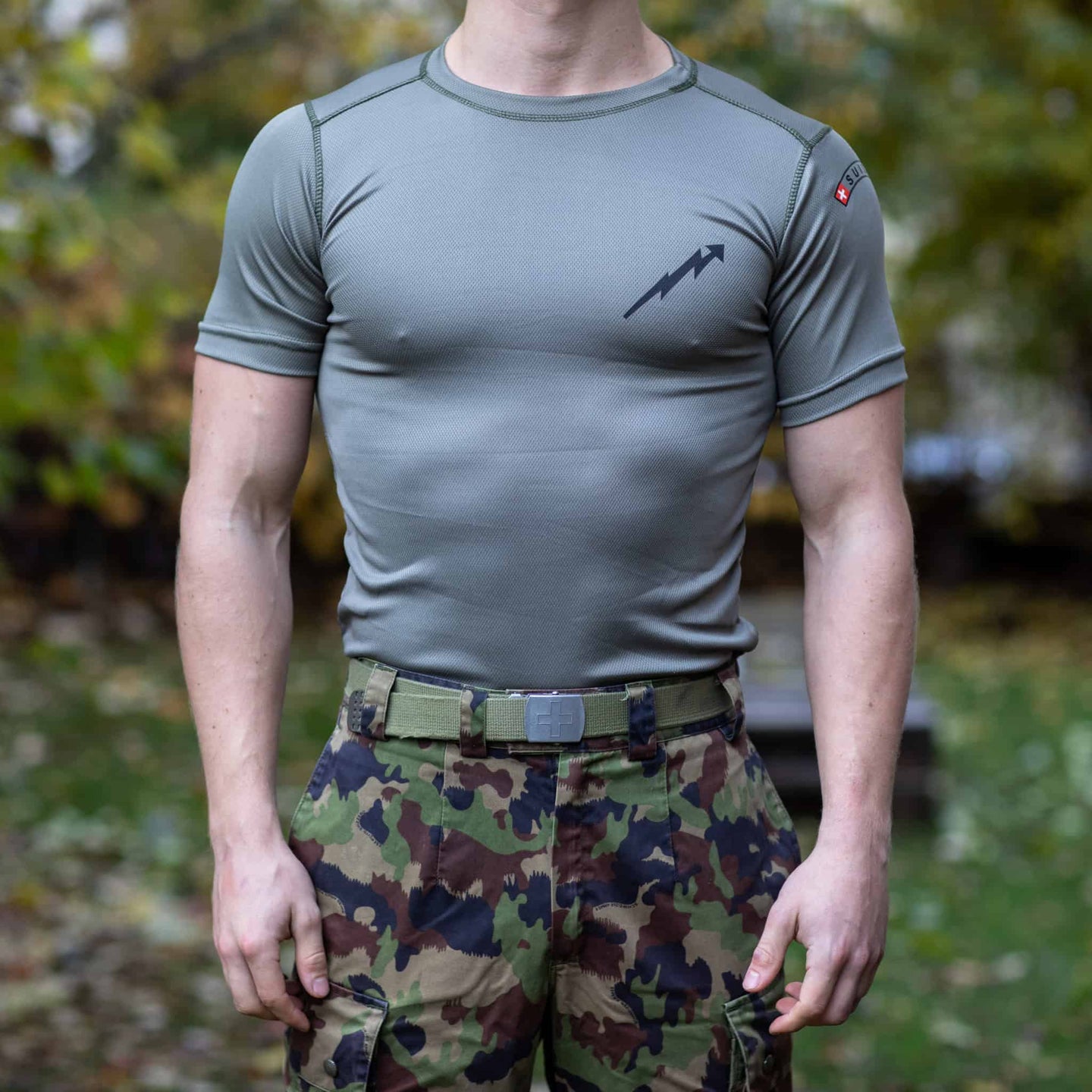 Übermittlung - T-Shirt Schweizer Armee 