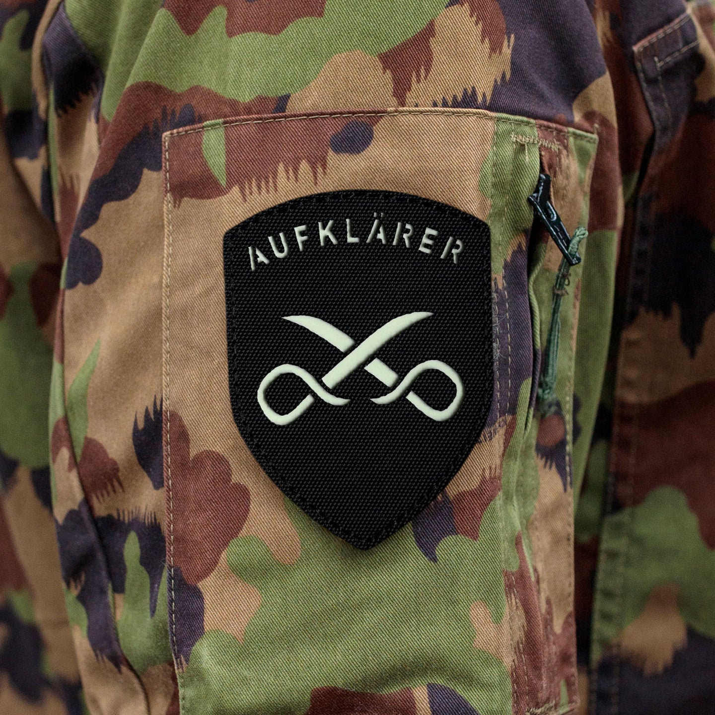 Aufklärer - Badge - Fluoreszierend 