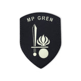 Grenadier de la police militaire - Badge - Fluorescent