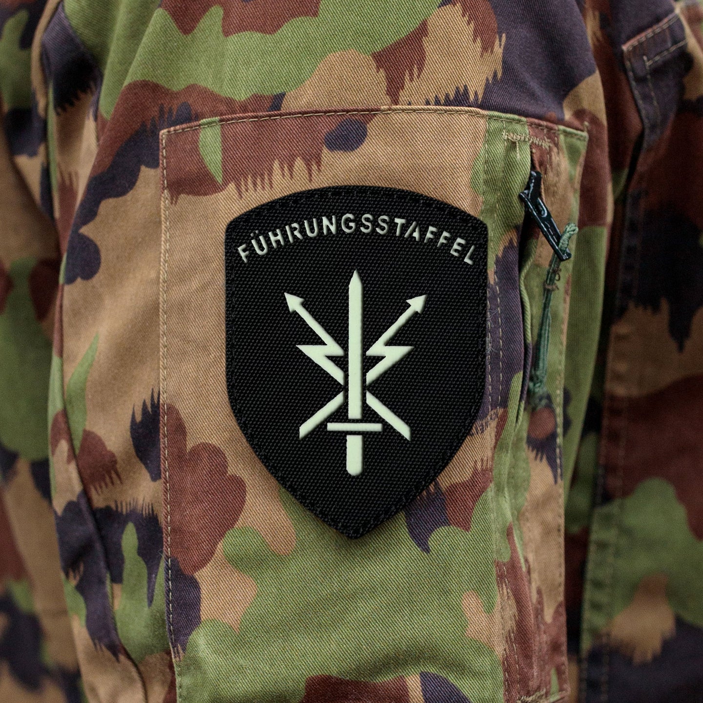 Führungsstaffel - Badge - Leuchtstoff 