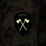 Genie - Badge - Fluoreszierend 