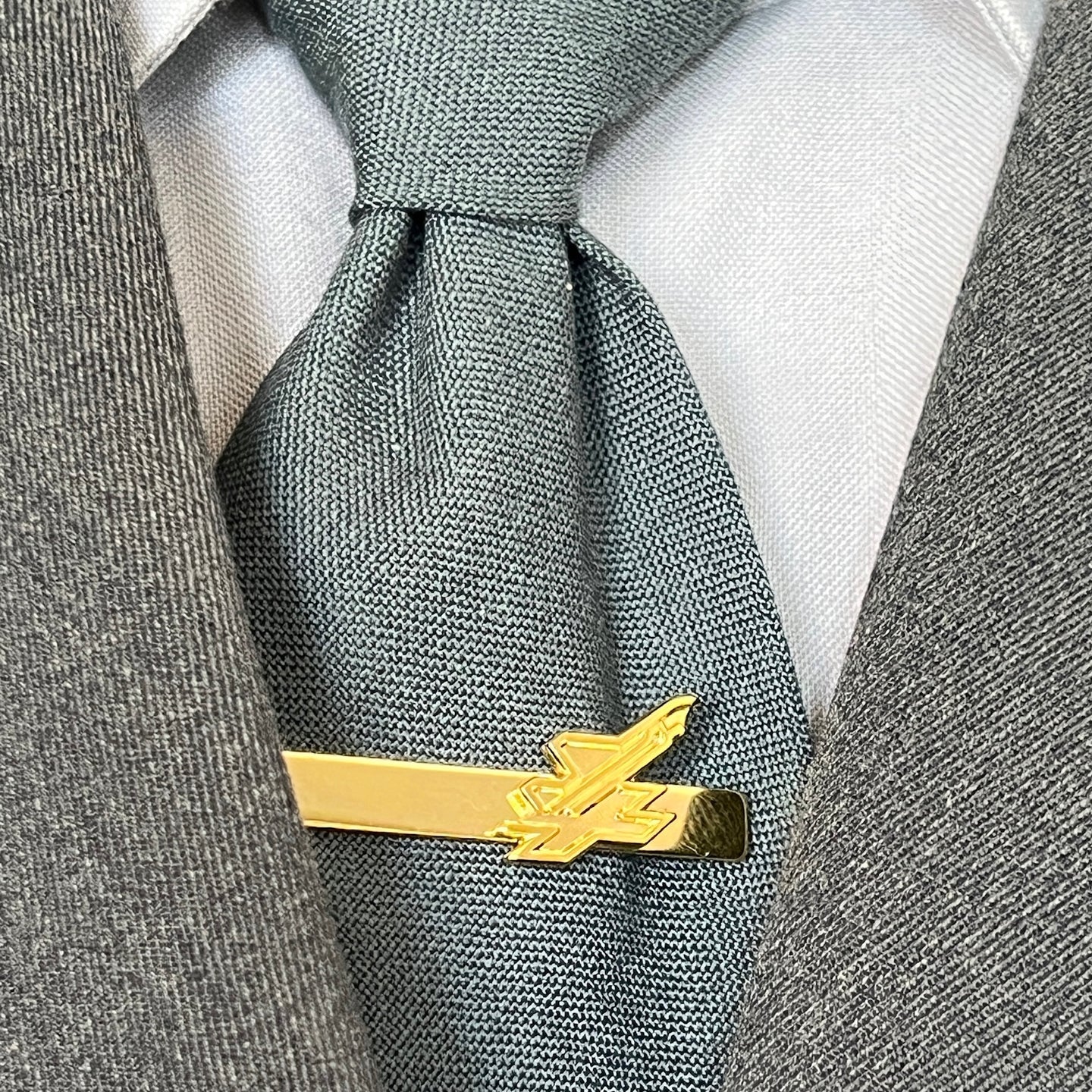 Krawattenklammer - Fliegertruppen - Gold