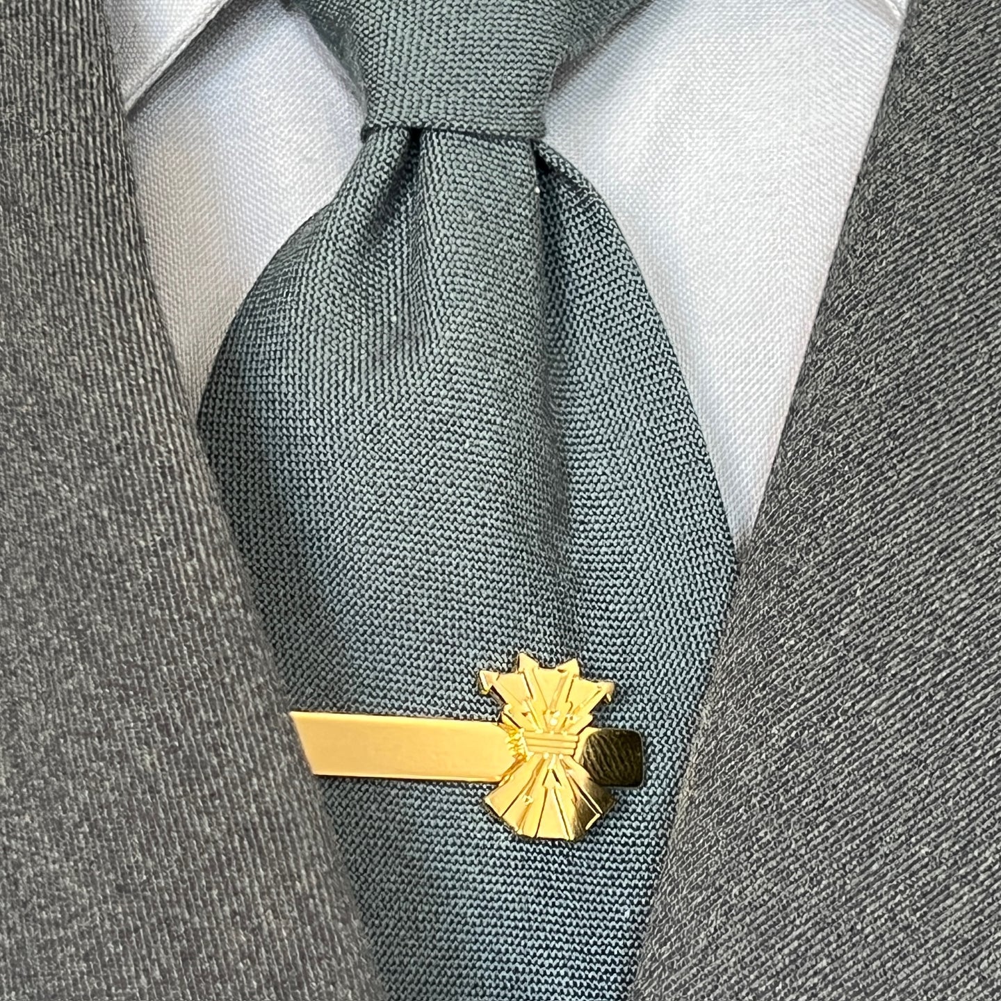 Krawattenklammer - Führungsunterstützungstruppen - Gold