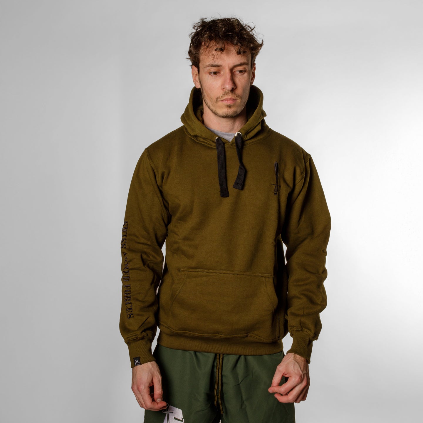 Police militaire - Hoodie - Vert