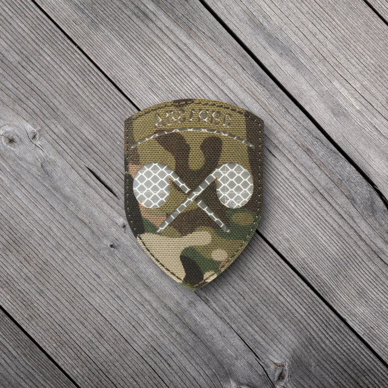 ABC/NBC - Badge - Multicam, Reflektierend 