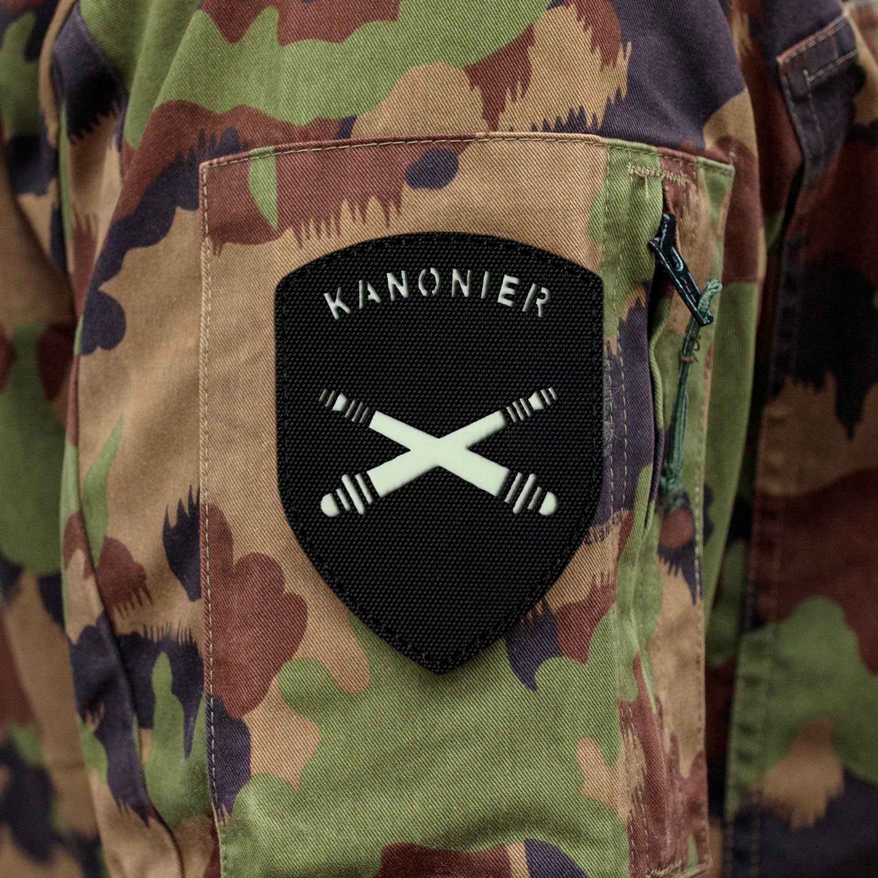 Kanonier - Badge - Fluoreszierend 