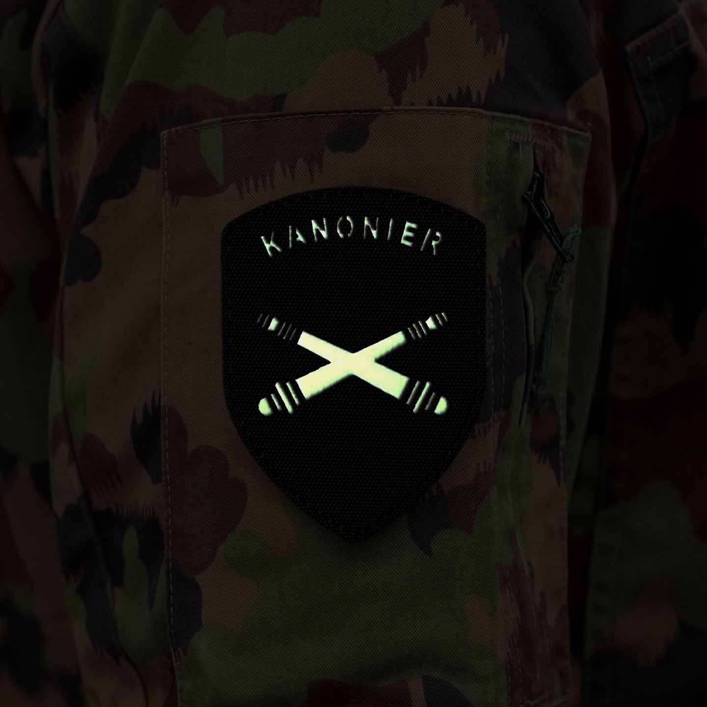 Kanonier - Badge - Fluoreszierend 