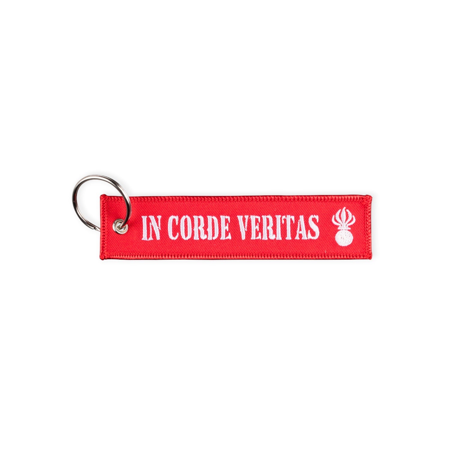 Grenadier de chars - Porte-clé (rouge / blanc - In Corde Veritas)