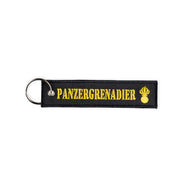 Panzergrenadier - Schlüsselbund (schwarz / gelb) 