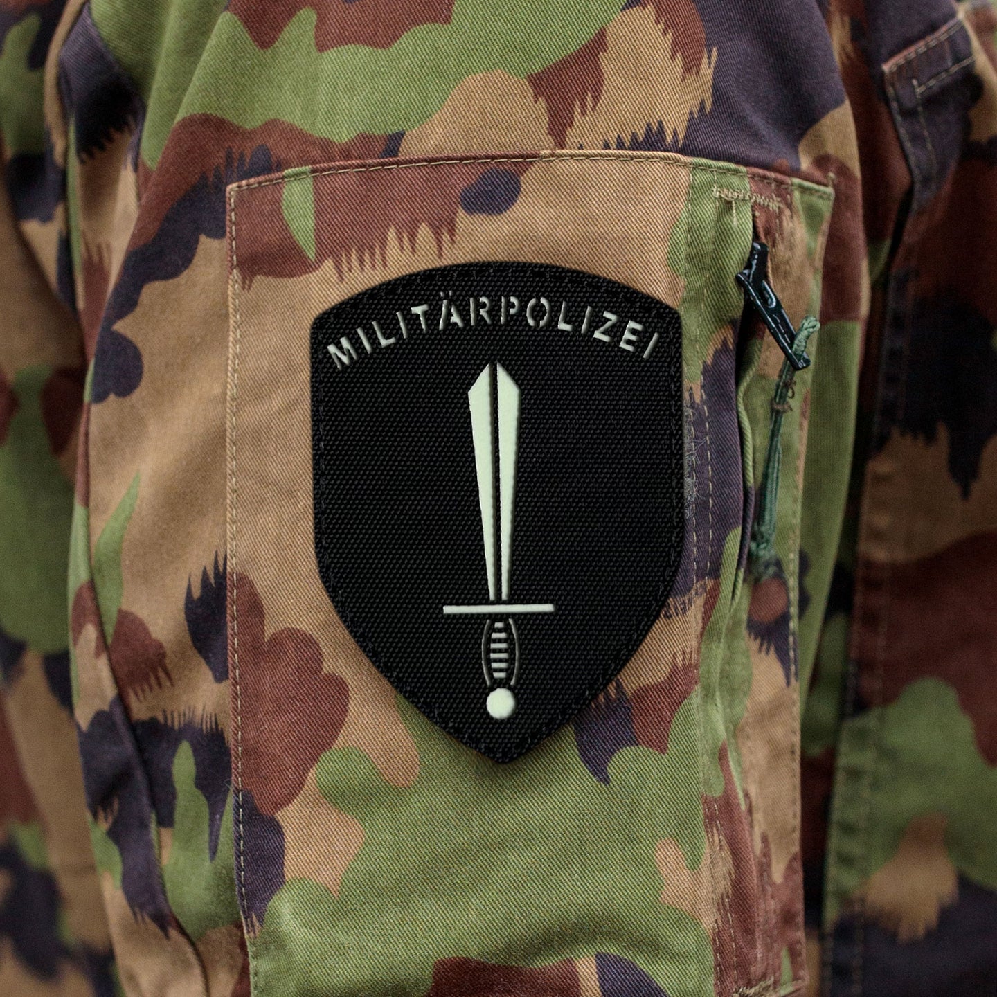 Militärpolizei - Badge - Fluoreszierend 