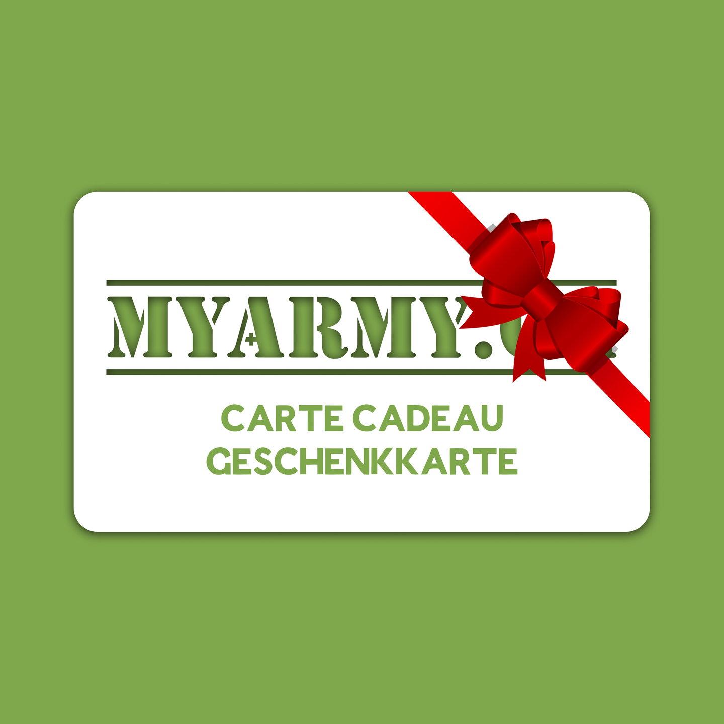 MyArmy Geschenkkarte