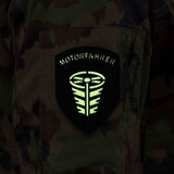 Motorfahrer - Badge - Fluoreszierend 