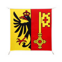 Schweizer Armee - Flagge - Genf 