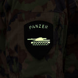 Panzersoldat - Badge - Fluoreszierend 