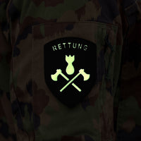 Rettung - Badge - PVC - Fluoreszierend 