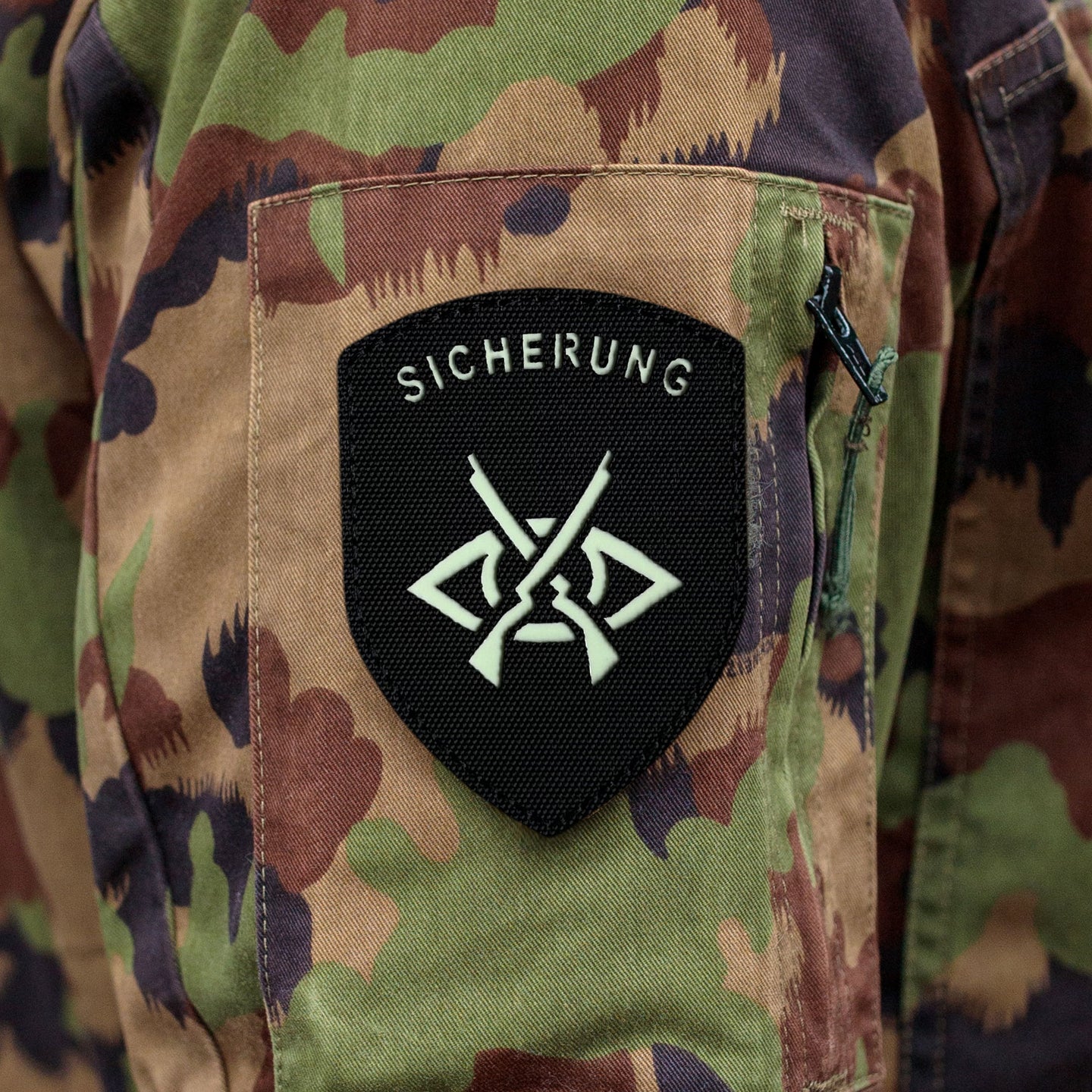 Sicherheitssoldat - Badge - Fluoreszierend 