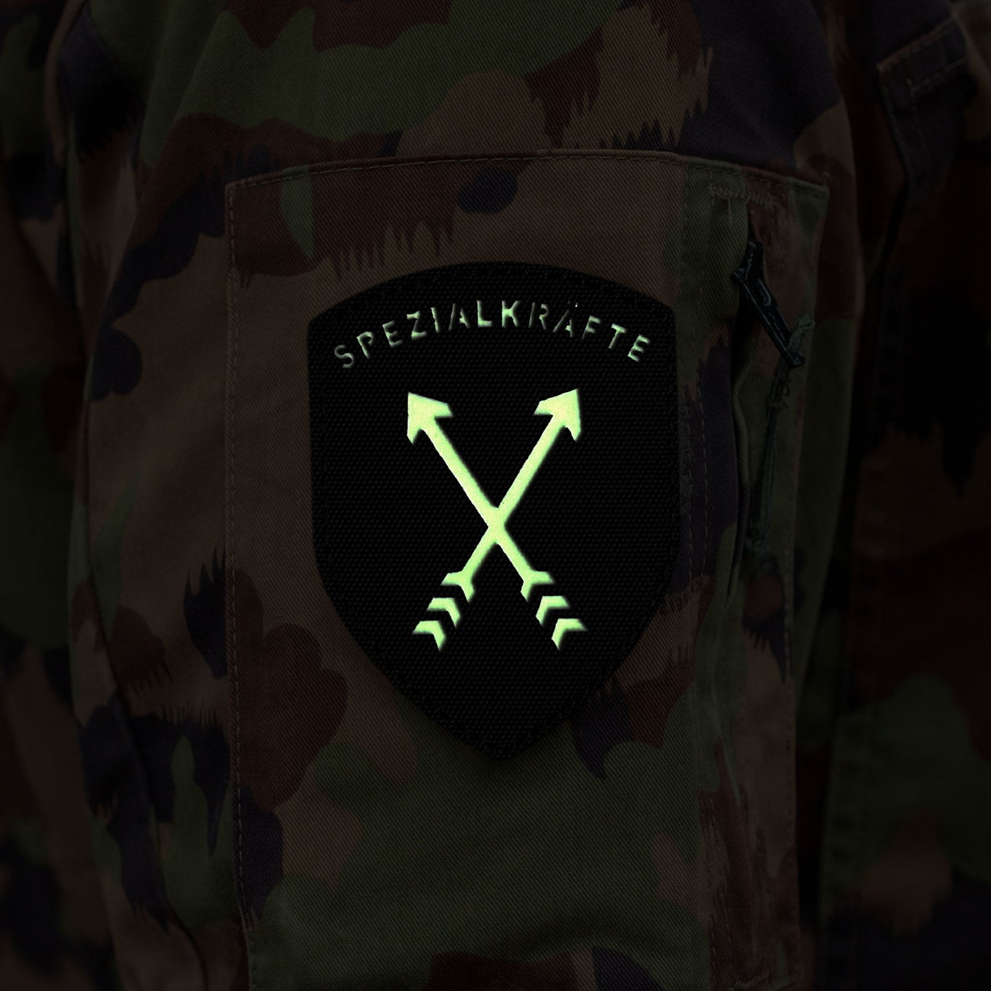 Spezialkräfte - Badge - Fluoreszierend 