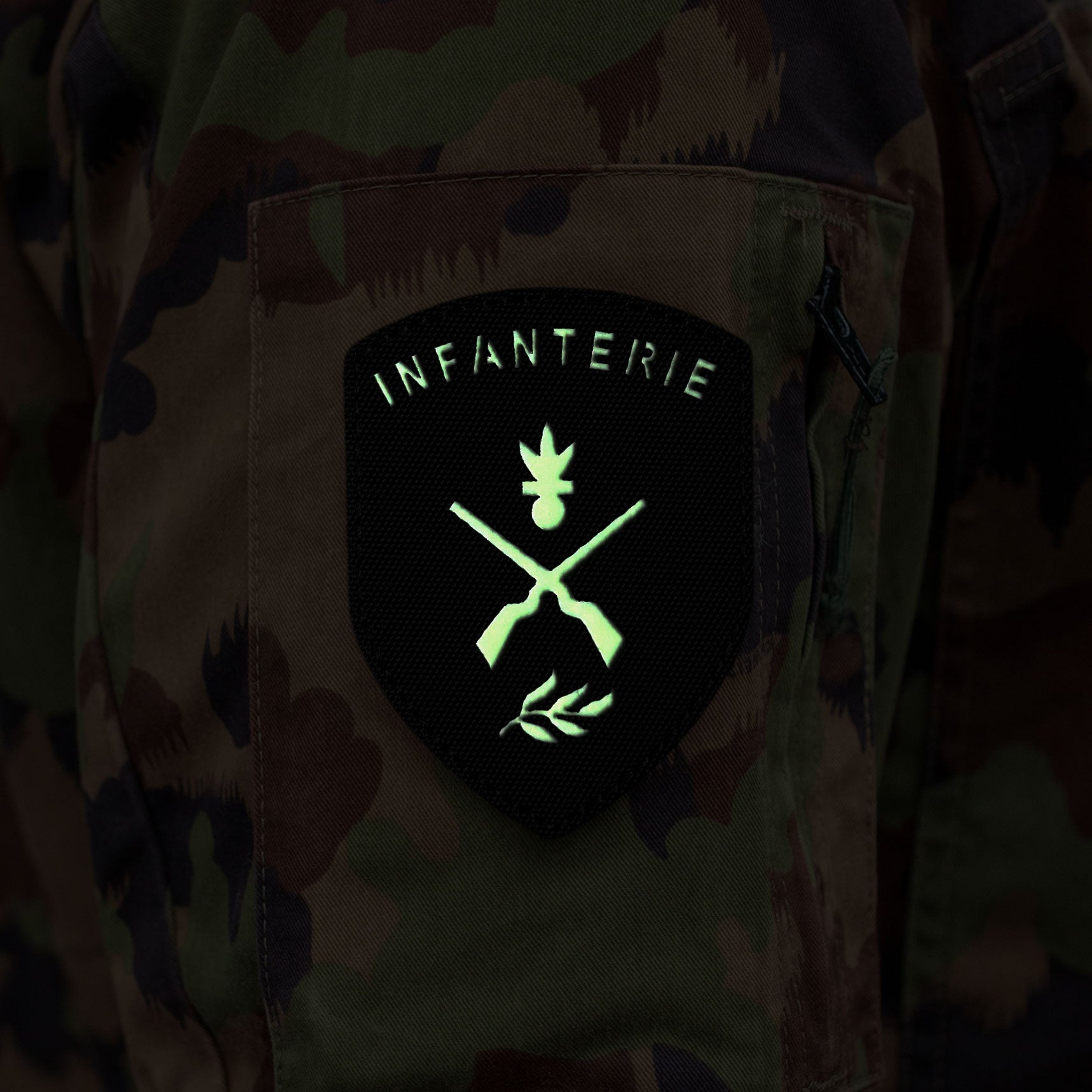 Infanterie - Badge - Fluo 